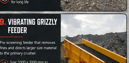 Vibrating grizzly feeder