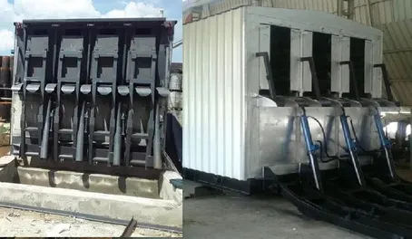 Bitumen drum decanter units shown in the catalogue