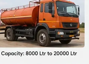 Water tanker shown for FDR work