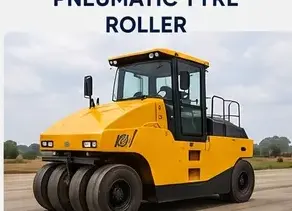Pneumatic tyre roller